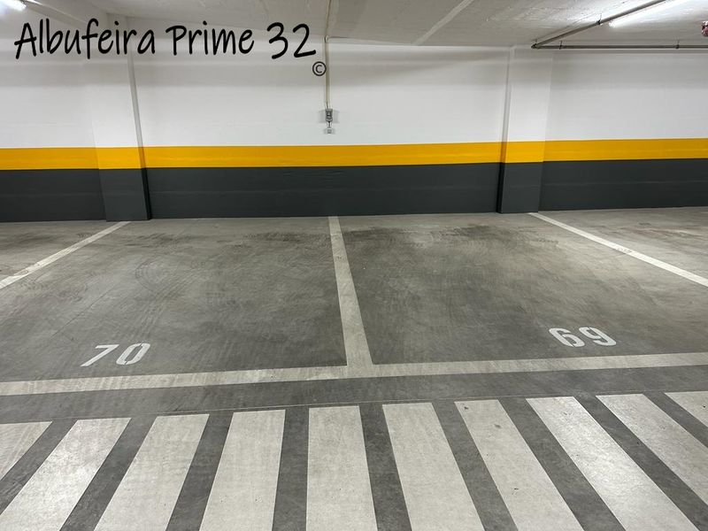 Two underground parking spaces, numbers 69 and 70